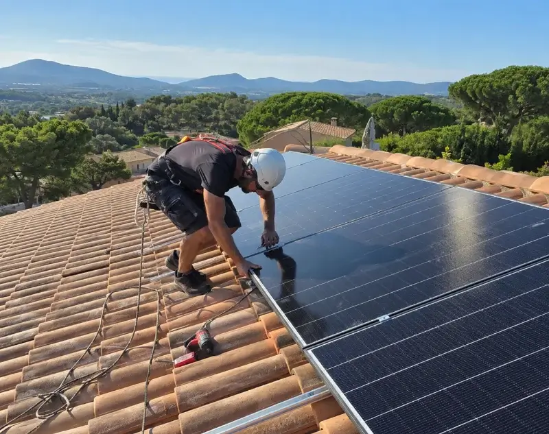 Installateur panneaux solaires Cruseilles — pose photovoltaïque sur toiture