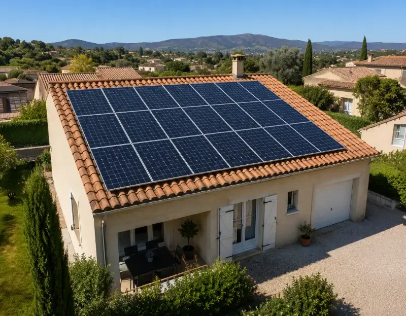 Prime à l'autoconsommation panneaux solaires Cruseilles — aide financière de l'État